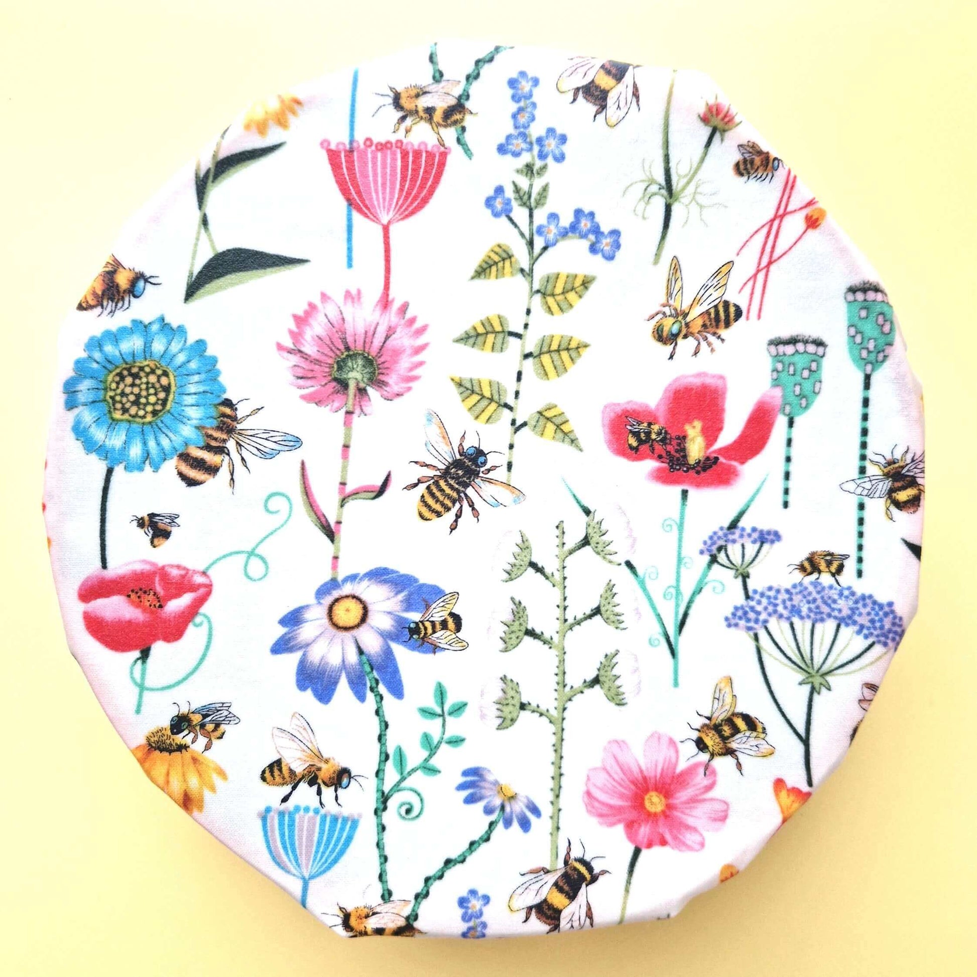 *Set of 3 Handmade Beeswax Wraps | Garden-1