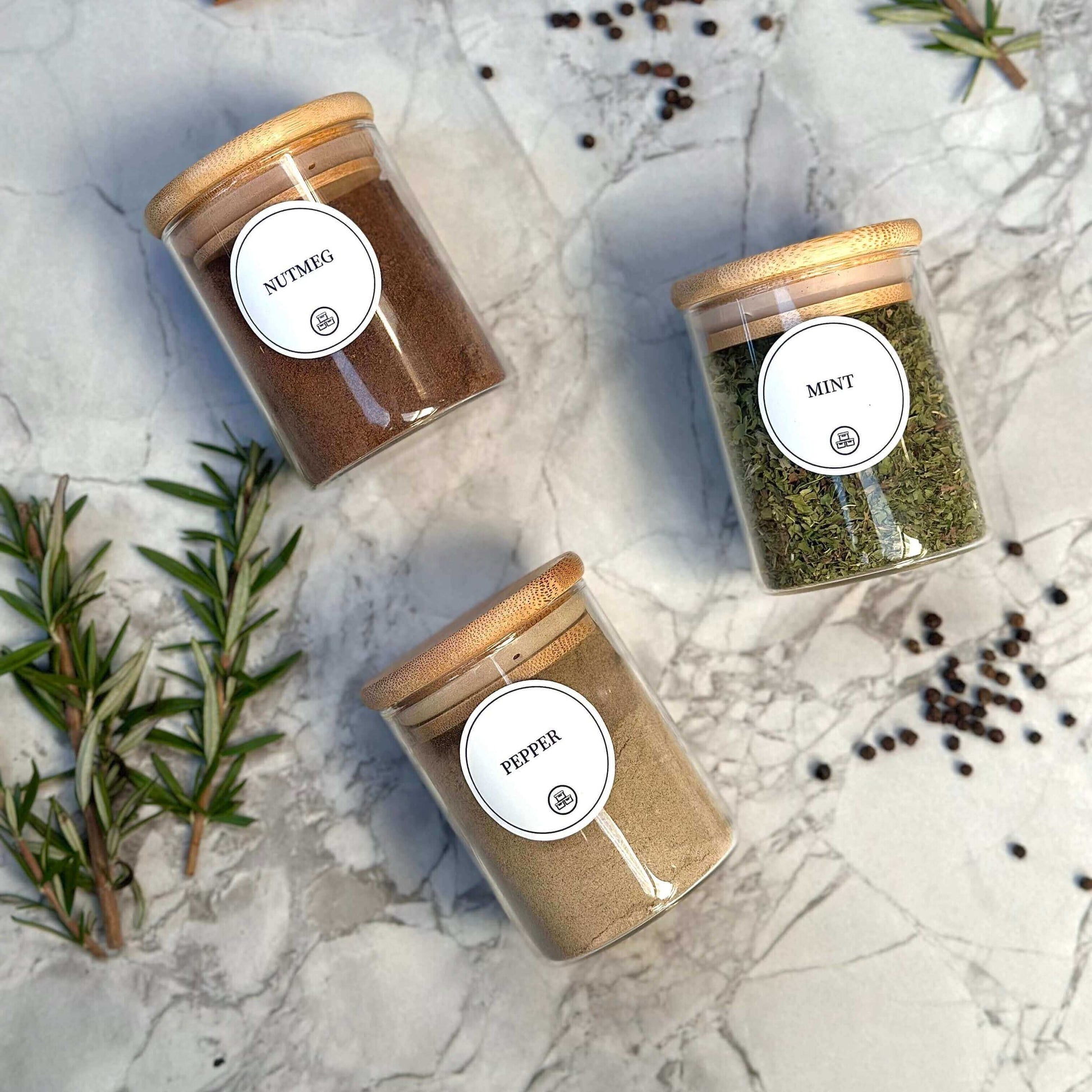 120ml Herb & Spice Jar with Bamboo Lid-2