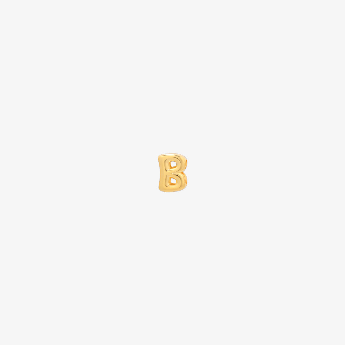Bubble Initial Pendant Charm
