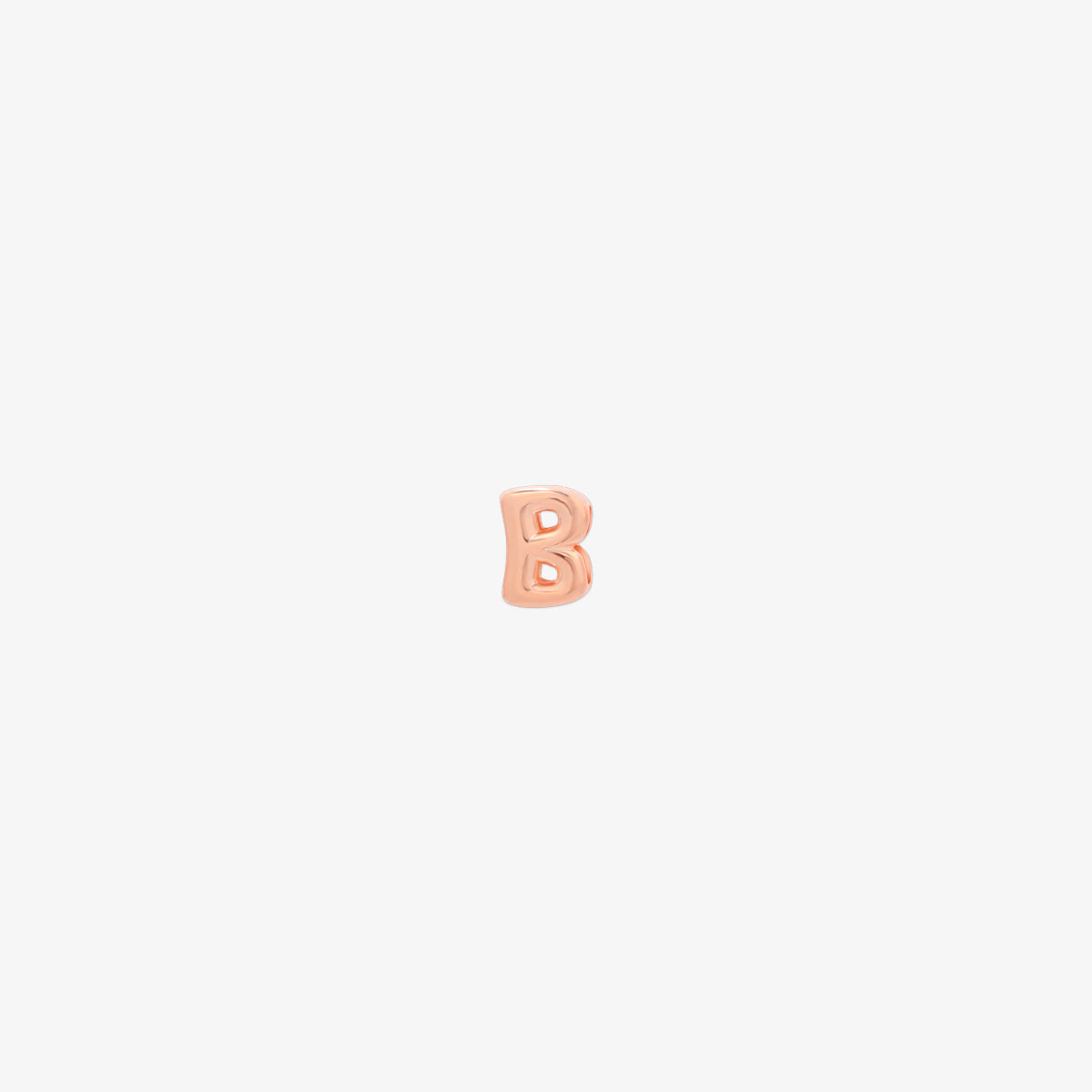 Bubble Initial Pendant Charm